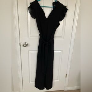 Black jumpsuit
